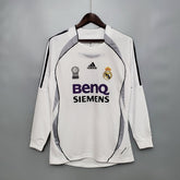 REAL MADRID I 06/07 MANGA LARGA HOMBRE (RETRO) - Bota de Oro Tienda